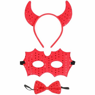 Skeleteen Kids Devil Costume Set - Red