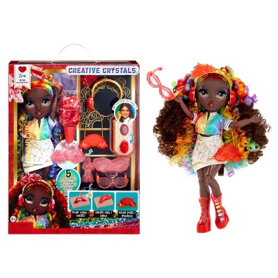 Rainbow High 11" Creative Crystals Iris Fashion Doll with Accessory Make It Kit