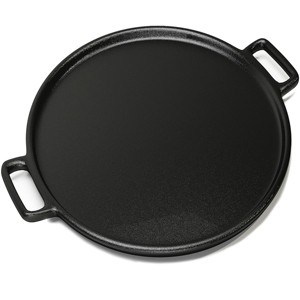 Hastings Home Cast Iron Pizza Pan With Handles - 14" - 1 of 4