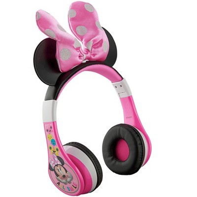eKids Minnie Mouse Bluetooth Headphones for Kids - Pink (MM-B52.EXV21OL)