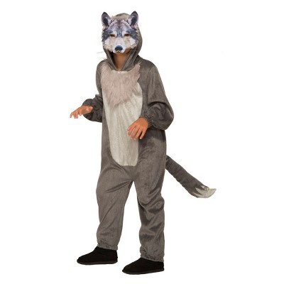Forum Novelties Child's Wolf Jumpsuit With Mask