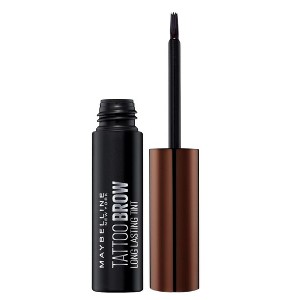 Maybelline New York TATTOO BROW (Dark Brown) Easy Peel Off Tint, 0.17 oz - Eyebrow Tattoobrow Semi-Permanent Eye Brow Gel Tint Color - 1 of 4