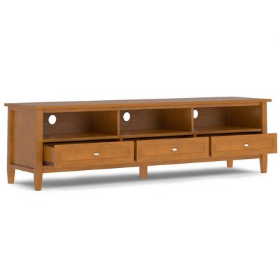 WyndenHall Norfolk 72" Low TV Media Stand For TVs up to 80"