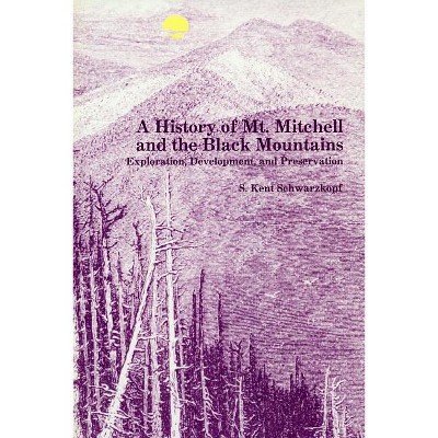 A History of Mt. Mitchell and the Black Mountains - by  S Kent Schwarzkopf (Paperback)