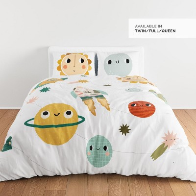 Space Explorer Duvet & Pillowcase Set by Rookie Humans