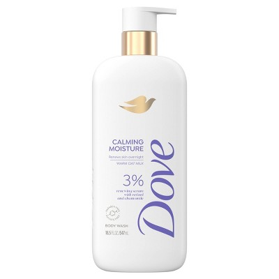 Dove Beauty Serum Body Wash with 3% Renewing Serum + Retinol & Chamomile - Calming Moisture - 18.5 fl oz