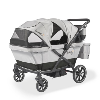 Larktale Caravan Coupe Quad Compact Stroller Wagon with Reclining Seats