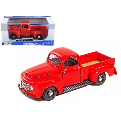 1948 Ford F-1 Pickup Truck Red 1/25 Diecast Model Car by Maisto