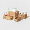 Woven Water Hyacinth Milk Crate - Brightroom™ - 4 of 4
