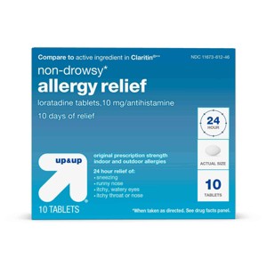 Loratadine Allergy Relief Tablets - up&up™ - 1 of 4