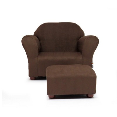 Keet Roundy Chair Microsuede with ottoman