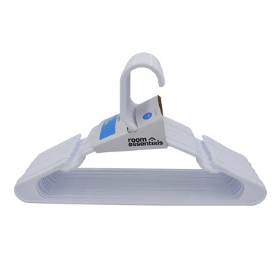 18pk Plastic Hangers - Room Essentials™