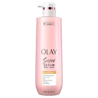 Olay Super Serum Body Wash for Extra Dry Skin - 18.5 fl oz
