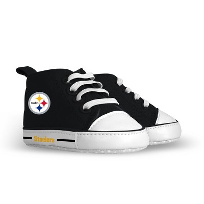 BabyFanatic Pre-Walkers High-Top Unisex Baby Shoes -  NFL Pittsburgh Steelers