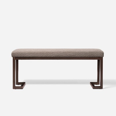 Upholstered Bench For Bedroom End Of Bed, 48in Entryway Bench For Living Room, Dining Bench With Padded Seat For Kitchen Bedroom Indoor And Hallway