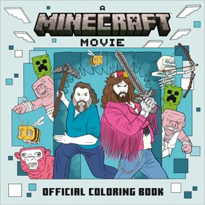 A Minecraft Movie Official Coloring Book - by Mojang Ab (Paperback) - 1 of 1