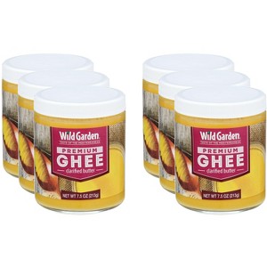 Wild Garden Premium Ghee Clarified Butter - Case of 6 - 7.5 oz - 1 of 2