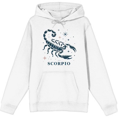 Scorpio Zodiac Sign Adult Long Sleeve Hoodie