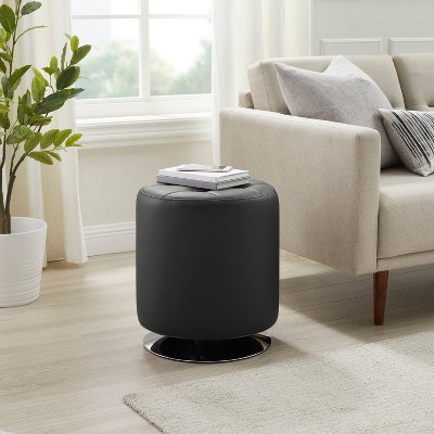Stevens Swivel Ottoman - Linon