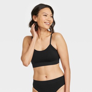 Women's Ribbed Seamless Bralette - Auden™ - 1 of 4