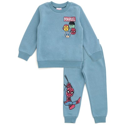 Marvel Avengers Fleece Sweatshirt and Pants Outfit Set Toddler