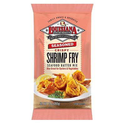 Louisiana Seasoned Crispy Shrimp Fry Batter Mix - 10oz