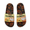 Naruto Ichiraku's Ramen Men's Black Slide Sandals - 2 of 4