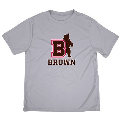 Boys' Brown University Sport T-Shirt Primary Logo