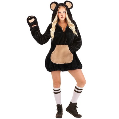 HalloweenCostumes.com Cozy Brown Bear Costume for Women
