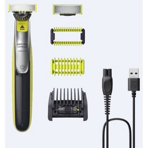 Philips Norelco OneBlade 360 Face & Body Rechargeable Men's Electric Shaver and Trimmer - QP2834/70 - 1 of 4
