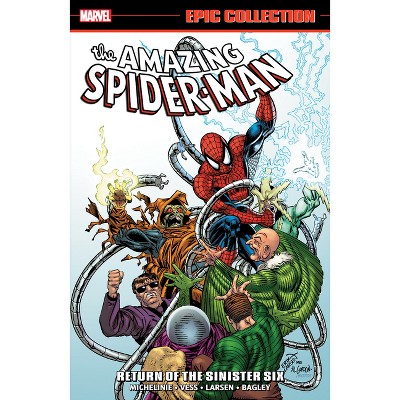Amazing Spider-Man Epic Collection: Return of the Sinister Six [New Printing] - by  David Michelinie & Charles Vess (Paperback)