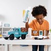 Cruisin' Tonka Classic Pickup Truck w/ Lincoln Logs Tiny Home on Trailer 00777 - 4 of 4