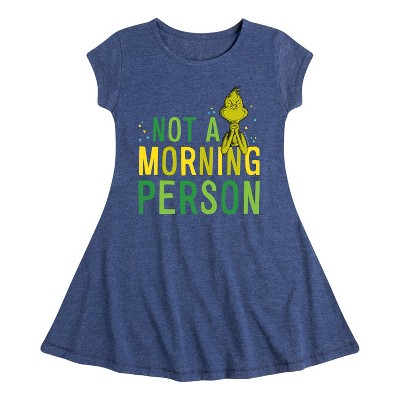Girls' - Dr. Seuss -  Fit & Flair Cap Sleeve Dress