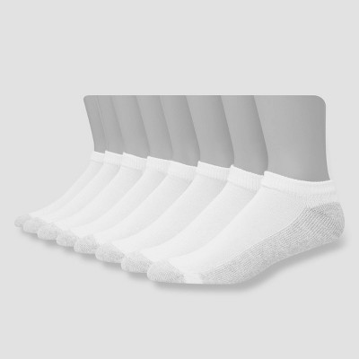 Hanes Red Label Men's 8pk Low Cut Socks With FreshIQ
