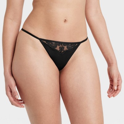 Women's Lace String Thong Underwear - Auden™