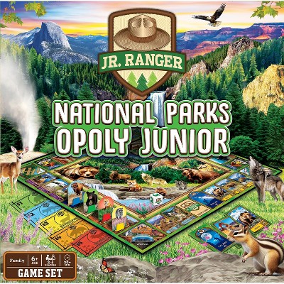 MasterPieces Kids Board Games - Junior Ranger National Parks Opoly Jr.