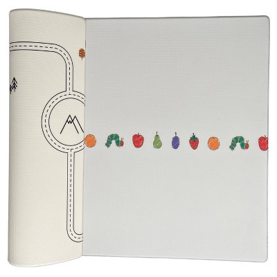 LITTLE Bot Ofie Mat x World of Eric Carle Activity Play Center - Caterpillar Life + Country Road Nordic