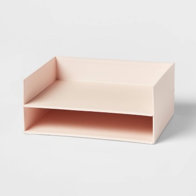 
Canvas Letter Tray Organization Set of 2 - Brightroom™