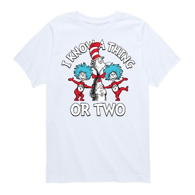 Boys' - Dr. Seuss - I Know A Thing or Two Short Sleeve Graphic T-Shirt