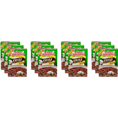 Tony Chachere's Seasoning Mix Orginial Chili - Case of 12 - 2.5oz