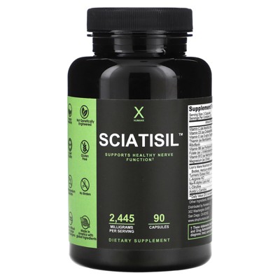 Humanx Sciatisil, 2,445 mg, 90 Capsules (815 mg per Capsule)