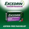 Excedrin Tension Head Ache Pain Reliever Caplets - Acetaminophen - 100ct - 3 of 4