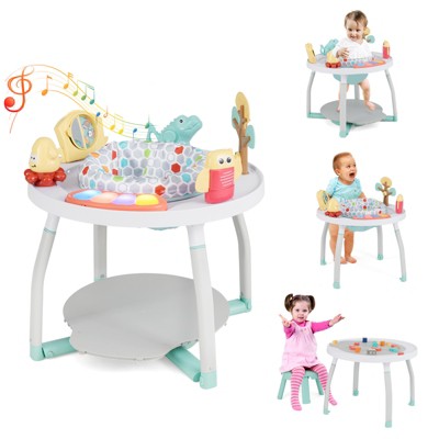 Infans 5-in-1 Baby Activity Center with Rotating Seat Removable Toys Lights & Music