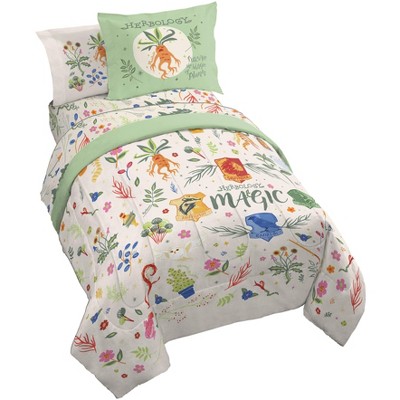 Jay Franco Herbology Magic Harry Potter Bed Set