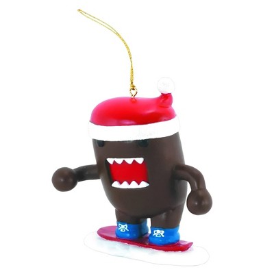 Dark Horse Comics Domo Holiday Ornament: Snowboarding Domo