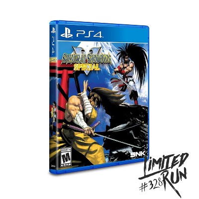 Limited Run Games Samurai Shodown V Special   Limited Run #328  PlayStation 4