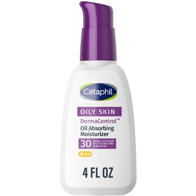 Cetaphil Dermacontrol Oil Absorbing Face Moisturizer with SPF 30 - 4 fl oz​
