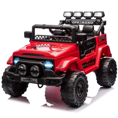 Ride On Truck Car for Kids, 12V Electric Ride On Car with Remote Control