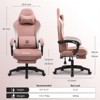 GTPLAYER Gaming Chair, Computer Office Chair with Pocket Spring Cushion, Linkage Armrests and Footrest - 3 of 4