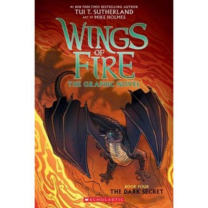The Dark Secret (Wings of Fire Graphic Novel #4): A Graphix Book, Volume 4 - by Tui T Sutherland (Paperback) - 1 of 1